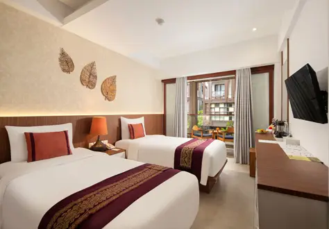 Premiere Rooms with Balcony & Pool View